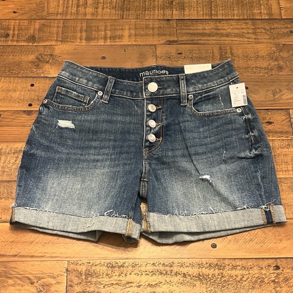 Maurices Classic Blue Denim Shorts